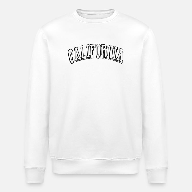 california shirt - Stanley/Stella Unisex Bio-Sweatshirt ROLLER - Weiß