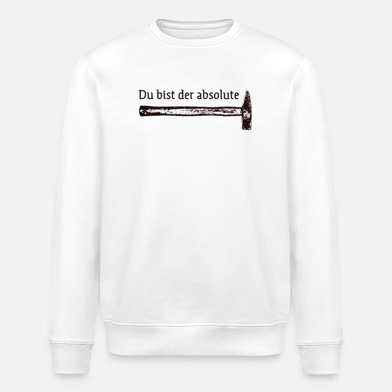 Vous êtes absolument génial - Sweat bio ROLLER Stanley/Stella Unisexe - blanc