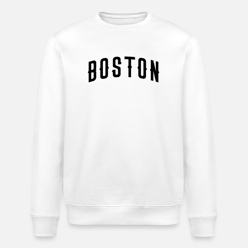 Boston - Stanley/Stella Unisex Bio-Sweatshirt ROLLER - Weiß