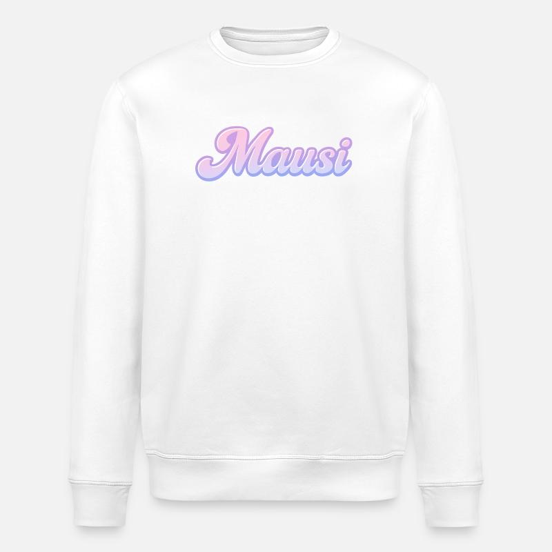 Mausi / y2k Design - Sweat bio ROLLER Stanley/Stella Unisexe - blanc