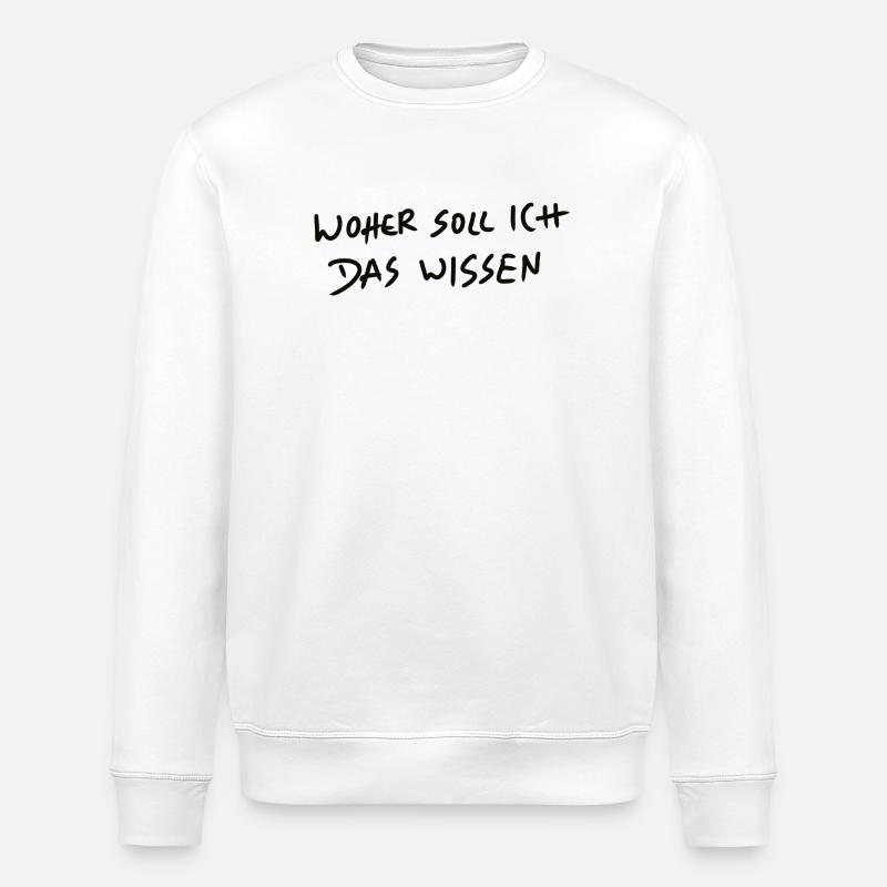 Where should I know Graffiti - Stanley/Stella ROLLER Unisex Organic Sweatshirt - white