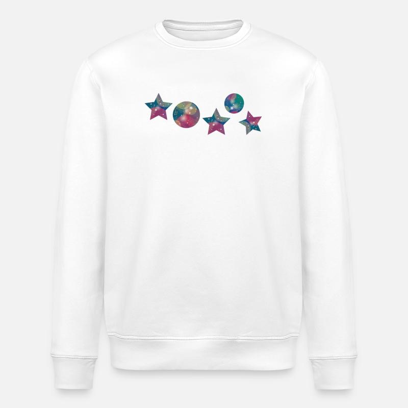 Noël des étoiles - Sweat bio ROLLER Stanley/Stella Unisexe - blanc