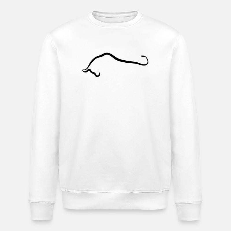 Toro Silhouette - Stanley/Stella Unisex Bio-Sweatshirt ROLLER - Weiß