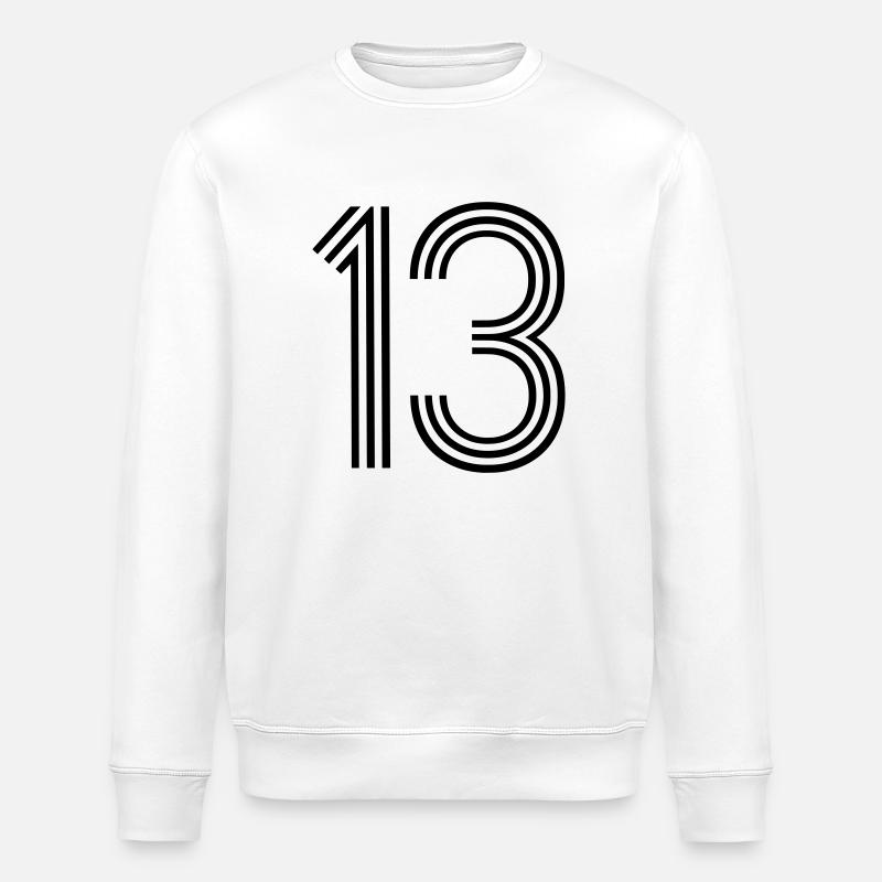 13 - Stanley/Stella ROLLER Unisex Organic Sweatshirt - white