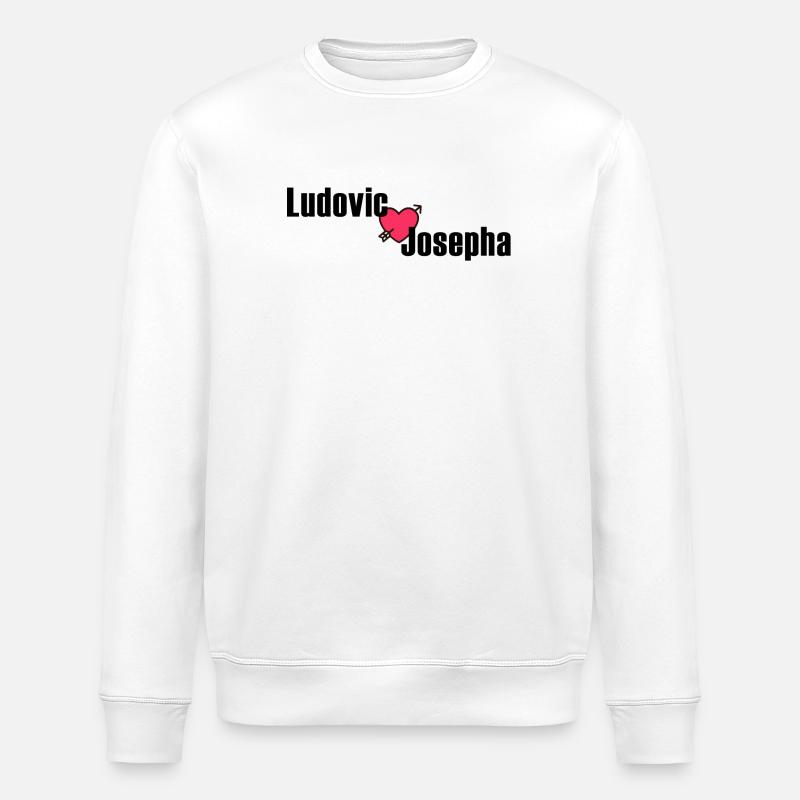 Ludovic + Josepha - Sweat bio ROLLER Stanley/Stella Unisexe - blanc