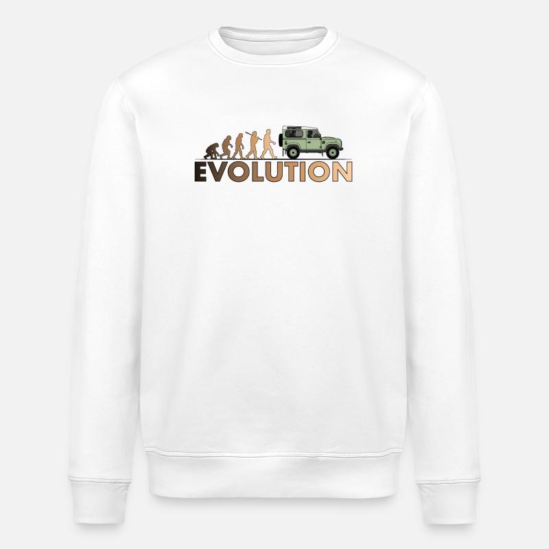 Defender 90 Evolution - Sweat bio ROLLER Stanley/Stella Unisexe - blanc