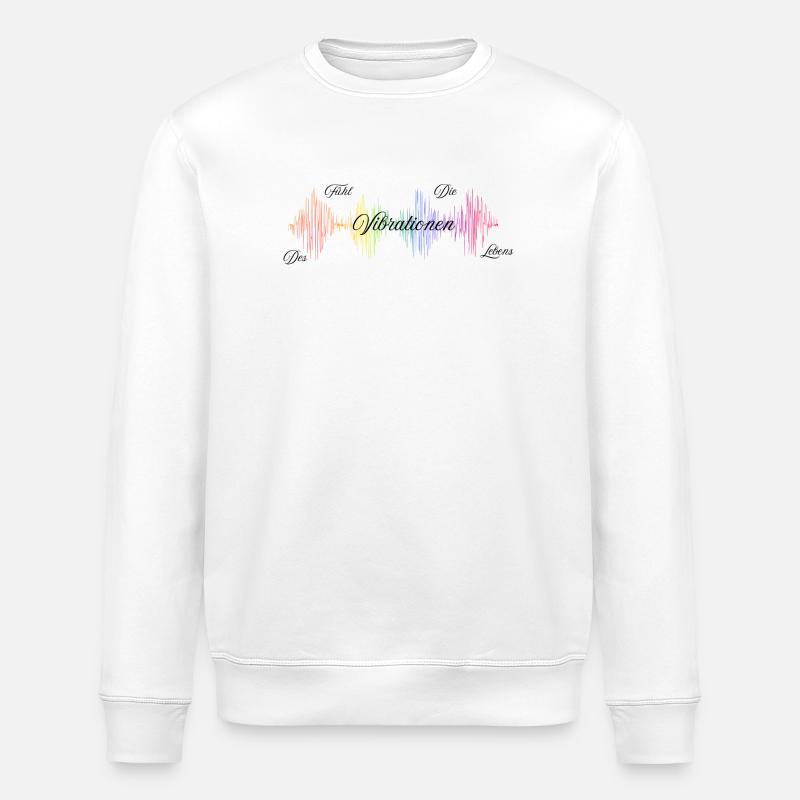 Vibration - Stanley/Stella Unisex Bio-Sweatshirt ROLLER - Weiß