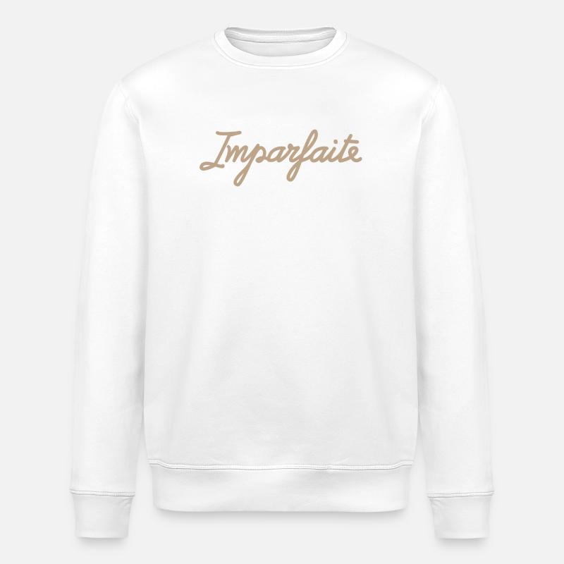 Imperfect – Einzigartig und stolz darauf - Stanley/Stella Unisex Bio-Sweatshirt ROLLER - Weiß