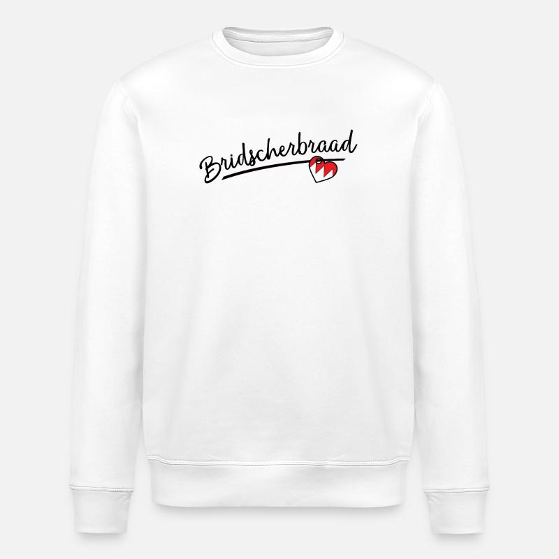 Bridscherbraad - Stanley/Stella Unisex Bio-Sweatshirt ROLLER - Weiß