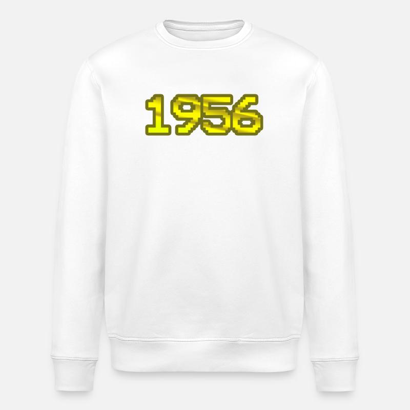 1956 - Stanley/Stella Unisex Bio-Sweatshirt ROLLER - Weiß