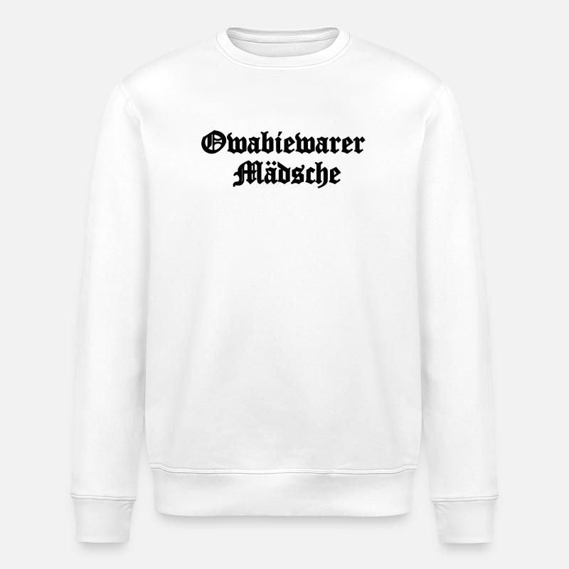 owabiewarer_maedsche - Stanley/Stella ROLLER Unisex Organic Sweatshirt - white