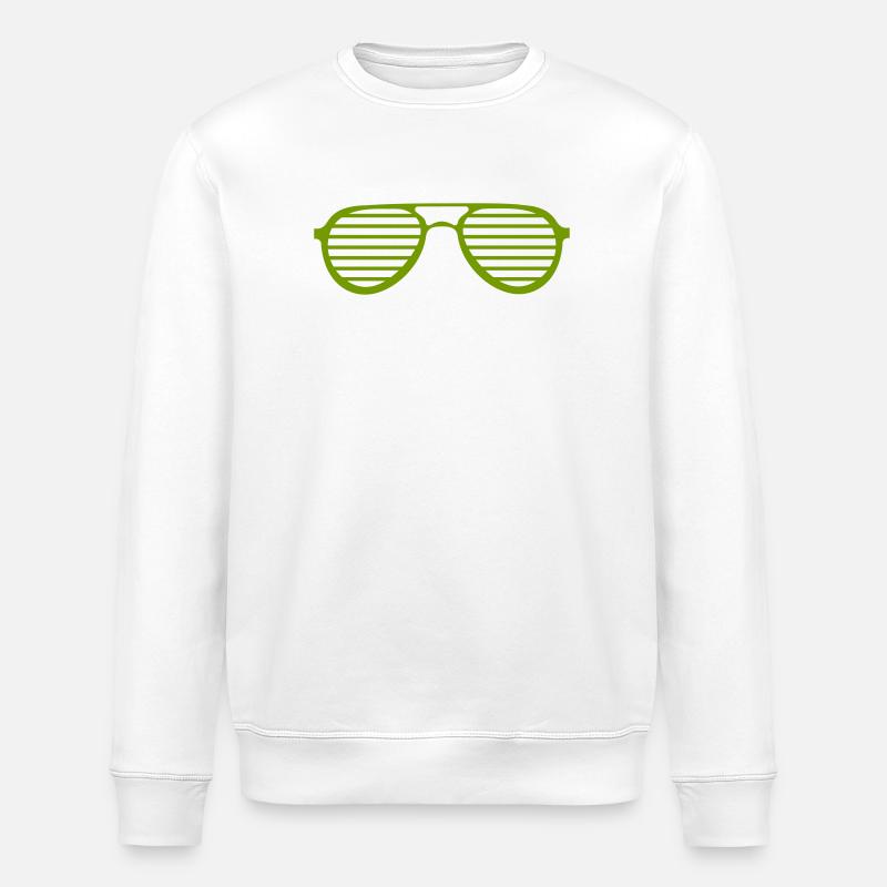 -Sonnenbrille - Stanley/Stella Unisex Bio-Sweatshirt ROLLER - Weiß