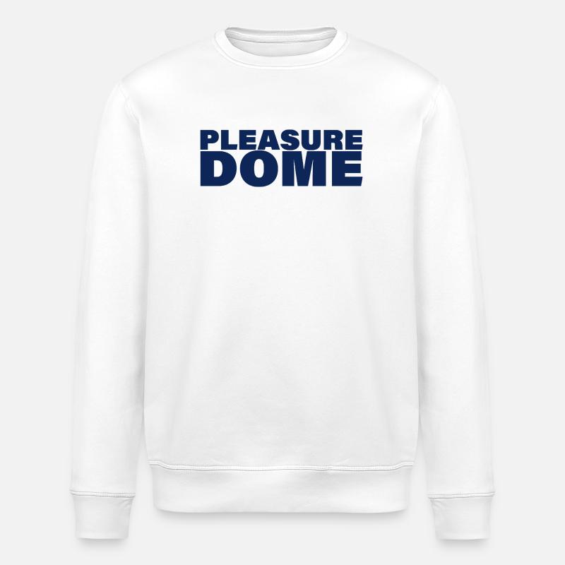 PLEASURE DOME - Stanley/Stella Unisex Bio-Sweatshirt ROLLER - Weiß