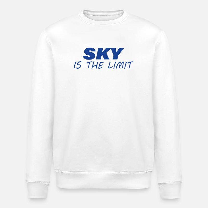 Il n’y a pas de limite - Sweat bio ROLLER Stanley/Stella Unisexe - blanc