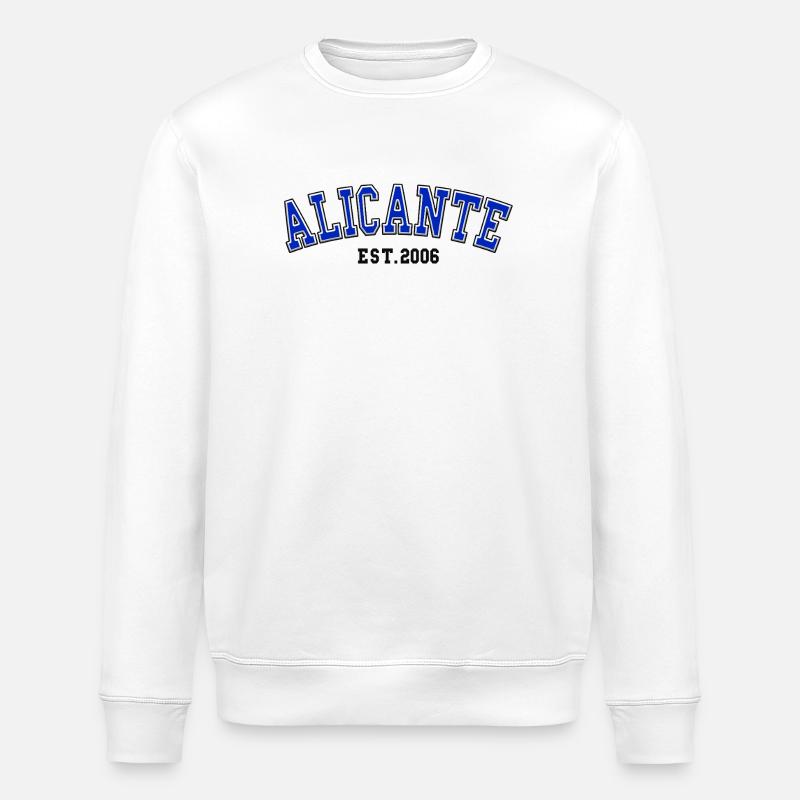 Alicante gegründet 2006 - Stanley/Stella Unisex Bio-Sweatshirt ROLLER - Weiß
