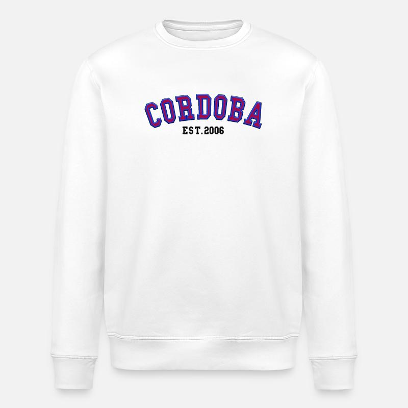 Córdoba Est. 2006 - Stanley/Stella Unisex Bio-Sweatshirt ROLLER - Weiß