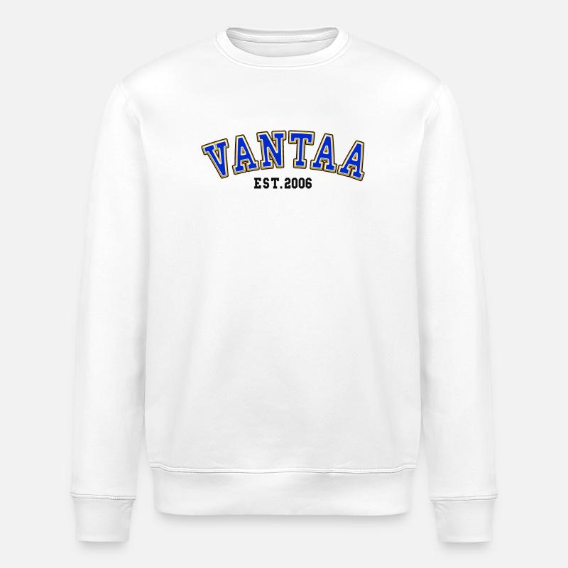 Vantaa Est. 2006 - Stanley/Stella ROLLER Unisex Organic Sweatshirt - white
