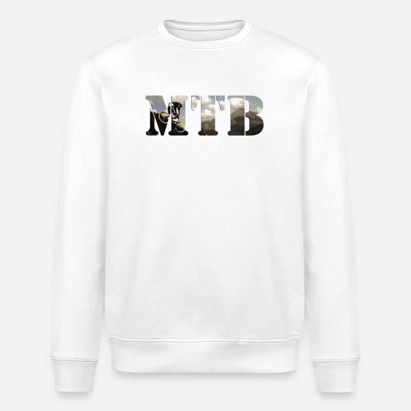 mtb - Stanley/Stella ROLLER Unisex Organic Sweatshirt - white