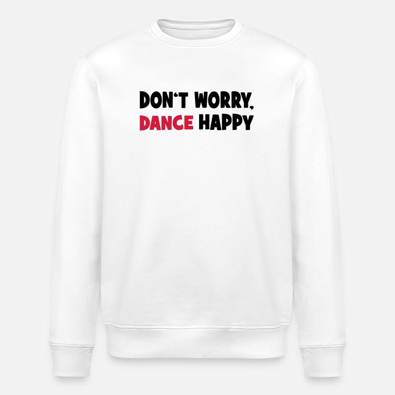 dance - Stanley/Stella ROLLER Unisex Organic Sweatshirt - white