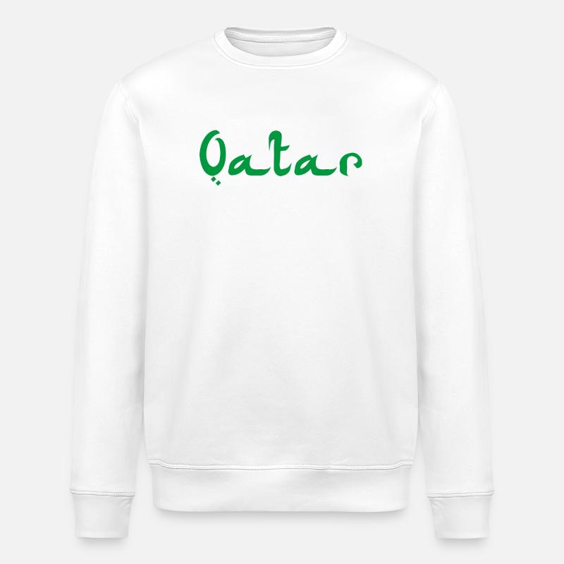 Qatar Katar - Stanley/Stella Unisex Bio-Sweatshirt ROLLER - Weiß