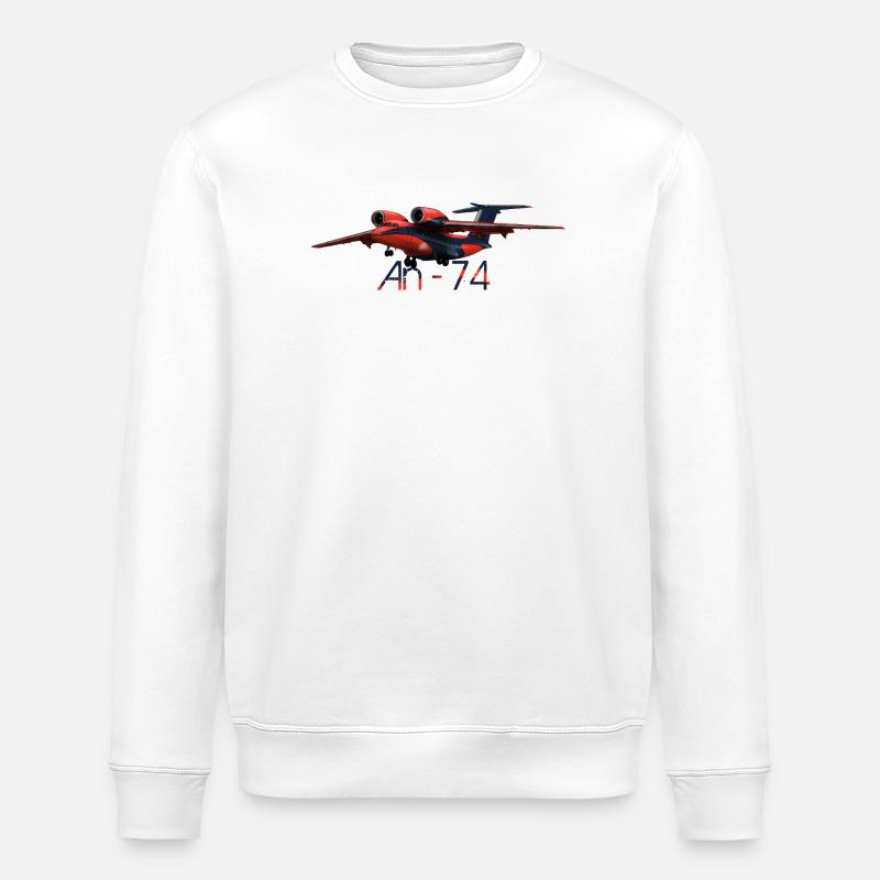 L’An-74 - Sweat bio ROLLER Stanley/Stella Unisexe - blanc