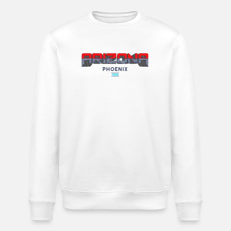 Arizona Phoenix 1986 Design rétro - Sweat bio ROLLER Stanley/Stella Unisexe - blanc