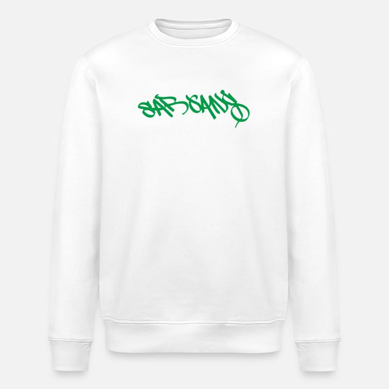Sargans T-Shirt - Stanley/Stella Unisex Bio-Sweatshirt ROLLER - Weiß
