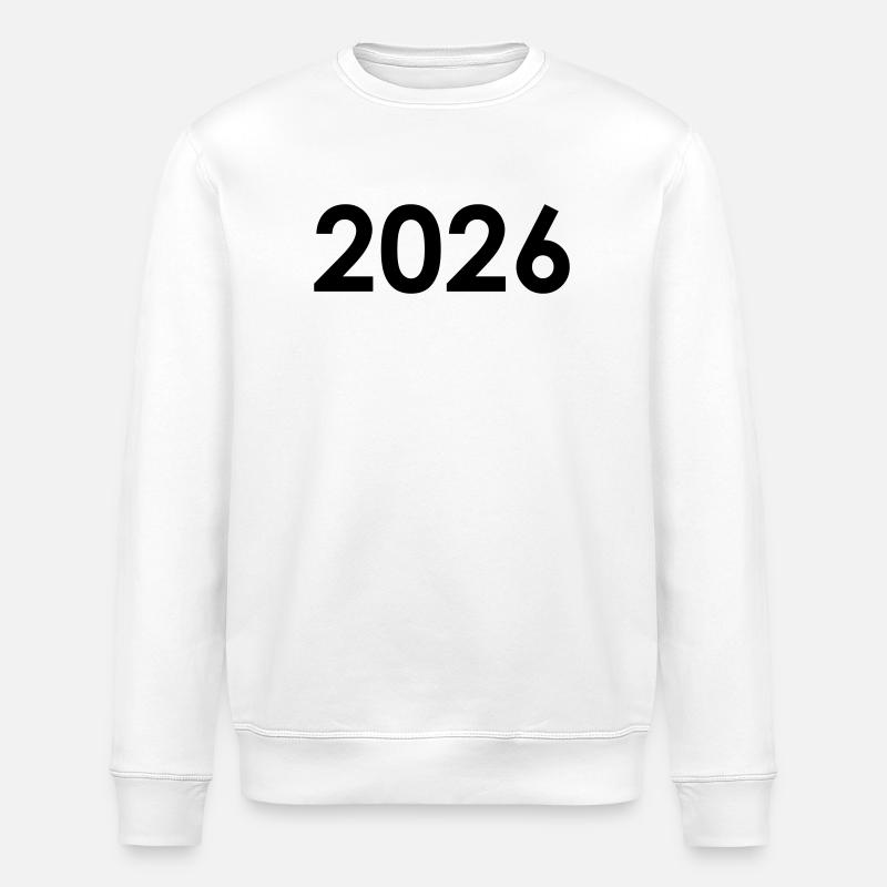 2026 - Stanley/Stella Unisex Bio-Sweatshirt ROLLER - Weiß