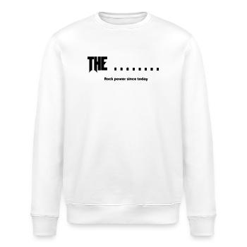 Nouveau groupe - Sweat bio ROLLER Stanley/Stella Unisexe - blanc - Devant - Nik (191cm)