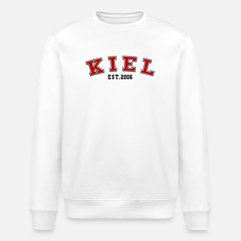 Kiel Est. 2006 - Stanley/Stella ROLLER Unisex Organic Sweatshirt - white
