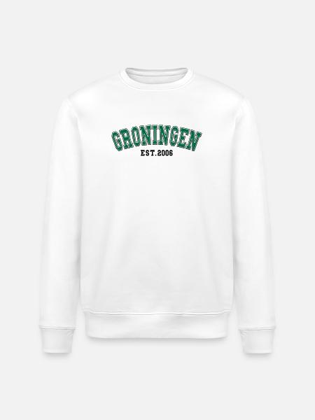 Groningen Est. 2006 - Stanley/Stella Unisex Bio-Sweatshirt ROLLER - Weiß