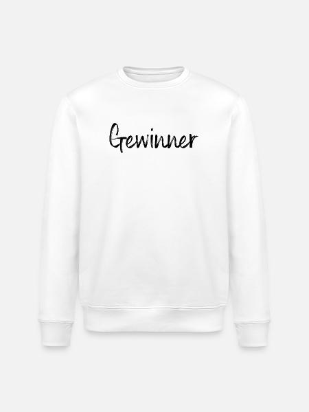 Gewinner Sieger Wettkampf Meisterschaft - Stanley/Stella Unisex Bio-Sweatshirt ROLLER - Weiß