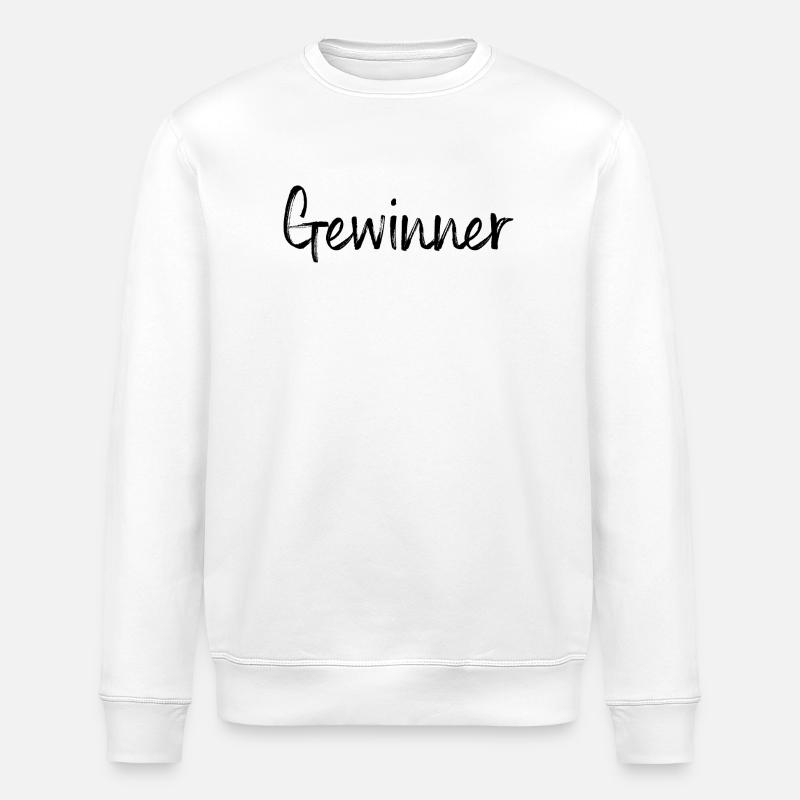 Gewinner Sieger Wettkampf Meisterschaft - Stanley/Stella Unisex Bio-Sweatshirt ROLLER - Weiß