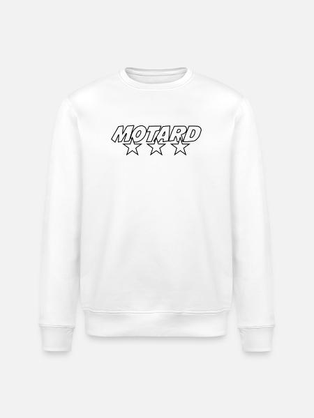 Motard - Sweat bio ROLLER Stanley/Stella Unisexe - blanc