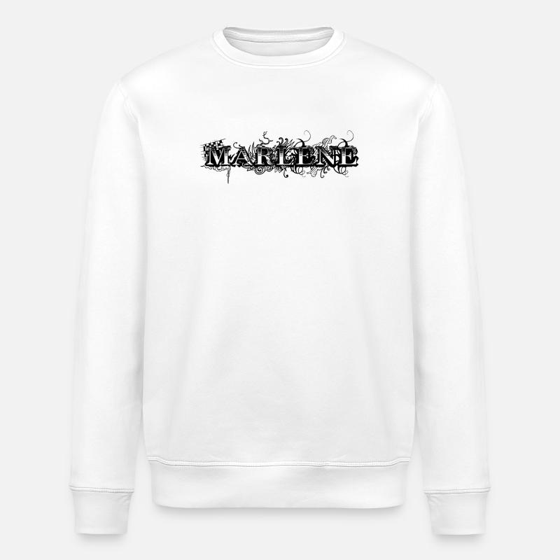 MARLENE - Stanley/Stella Unisex Bio-Sweatshirt ROLLER - Weiß