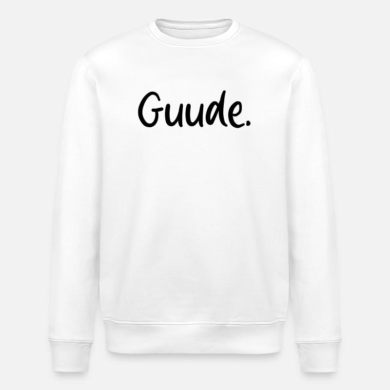 Guude - Stanley/Stella Unisex Bio-Sweatshirt ROLLER - Weiß