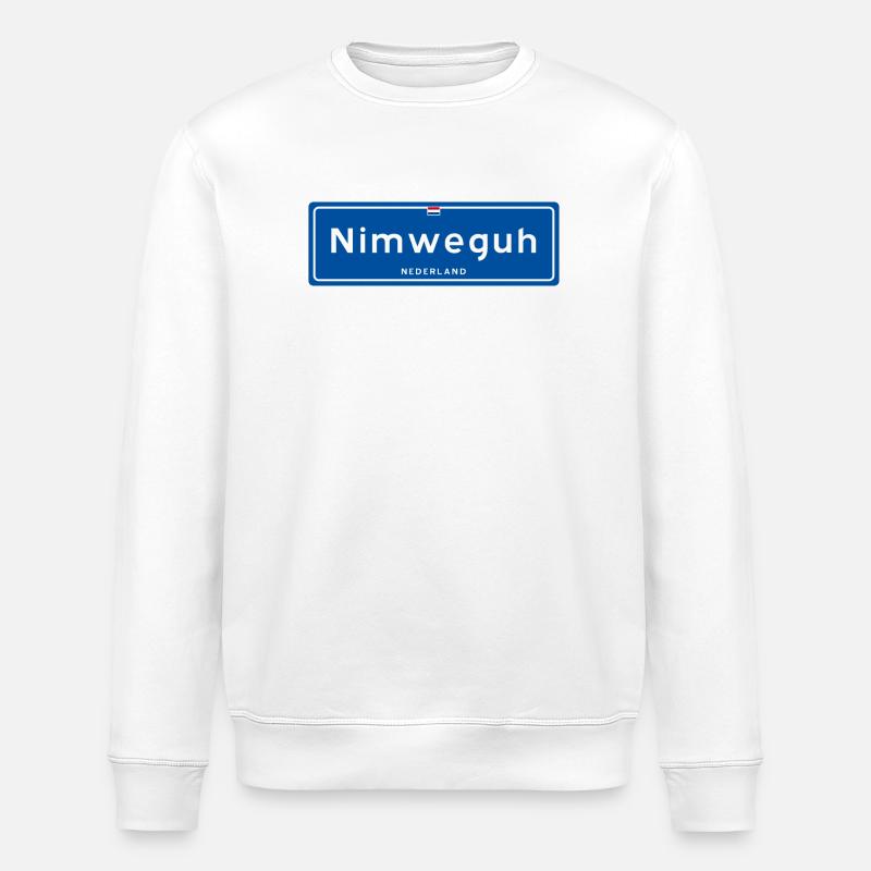 Nimweguh (Nimègue) - Sweat bio ROLLER Stanley/Stella Unisexe - blanc
