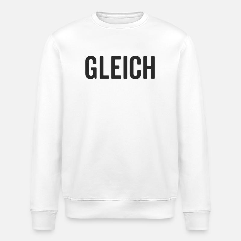 Gleich Statement Design - Stanley/Stella Unisex Bio-Sweatshirt ROLLER - Weiß