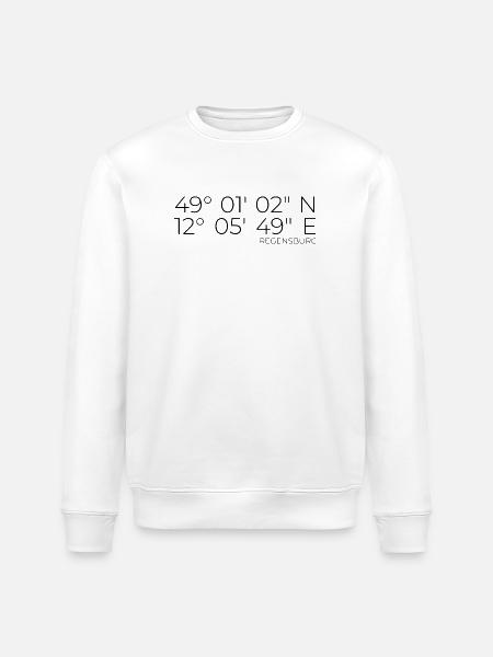 coordinates Regensburg - Stanley/Stella ROLLER Unisex Organic Sweatshirt - white