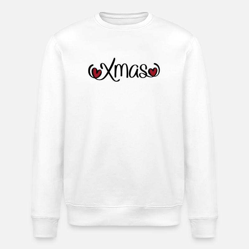 Noël - Sweat bio ROLLER Stanley/Stella Unisexe - blanc