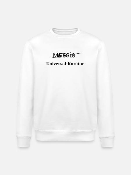 Messie - Sweat bio ROLLER Stanley/Stella Unisexe - blanc