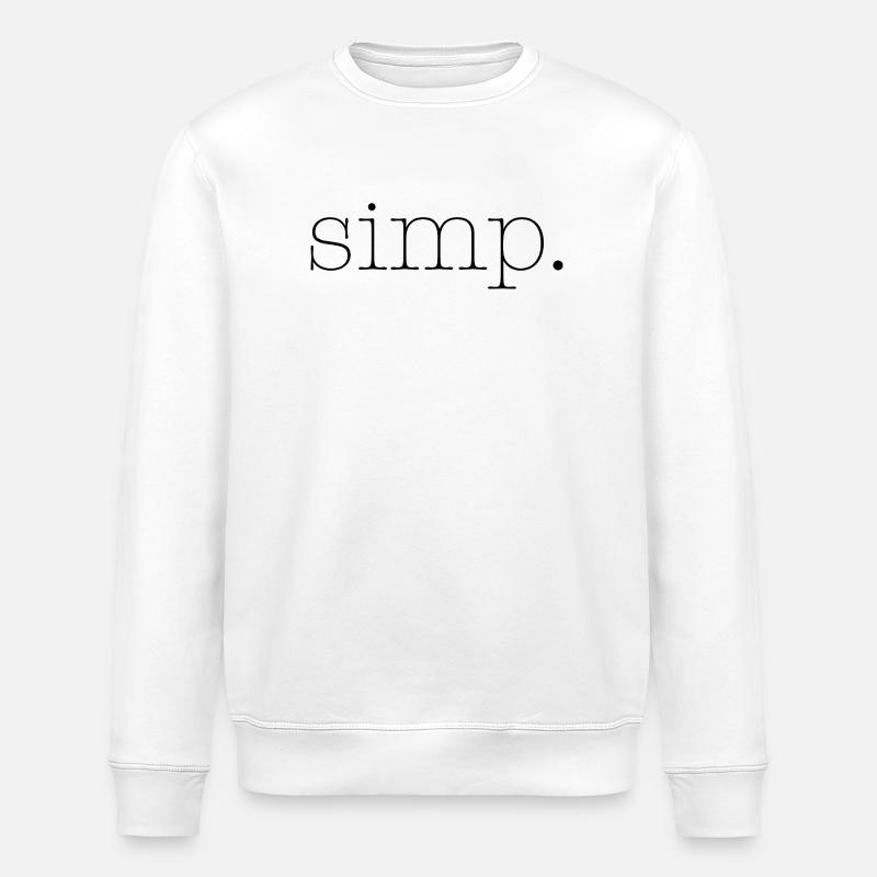 simps - Stanley/Stella ROLLER Unisex Organic Sweatshirt - white