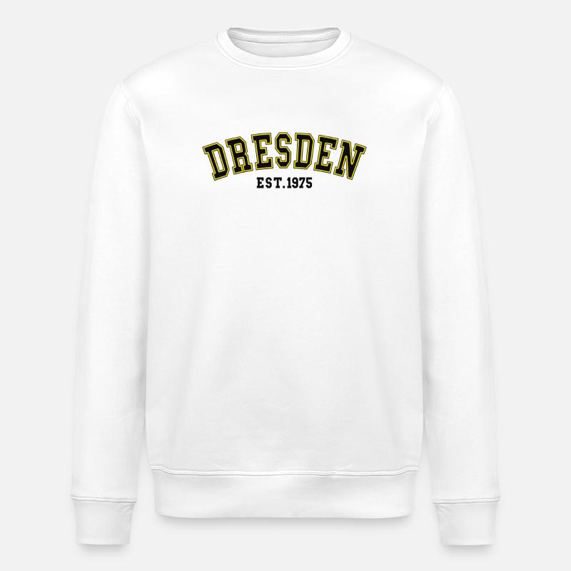 Dresden Est. 1975 - Stanley/Stella ROLLER Unisex Organic Sweatshirt - white