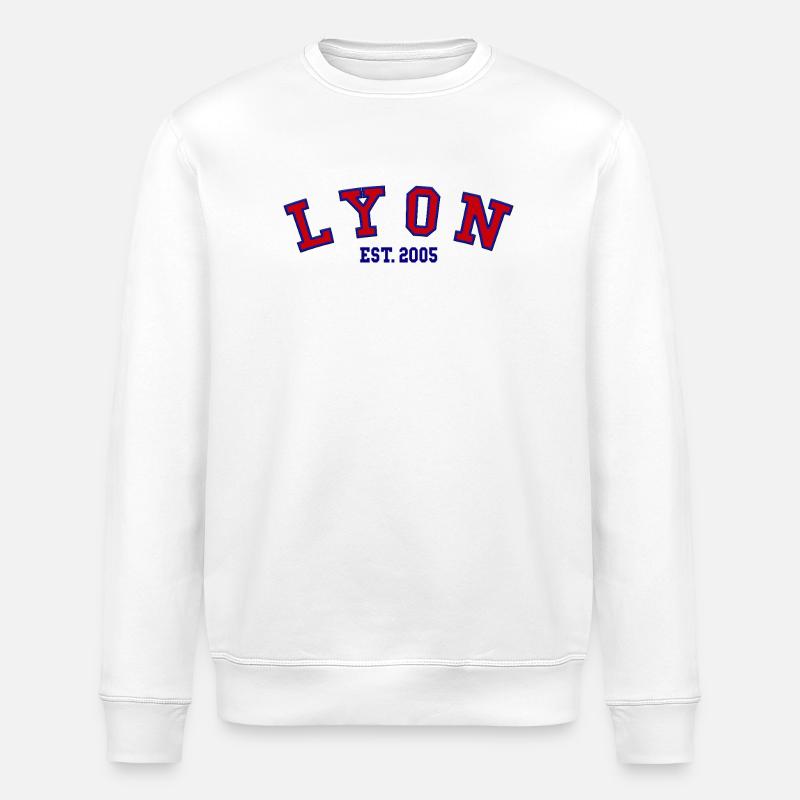 Lyon Est. 2005 - Stanley/Stella Unisex Bio-Sweatshirt ROLLER - Weiß
