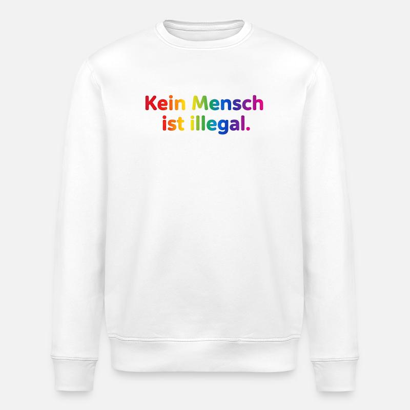 Vêtements Rainbow Embassy - Sweat bio ROLLER Stanley/Stella Unisexe - blanc