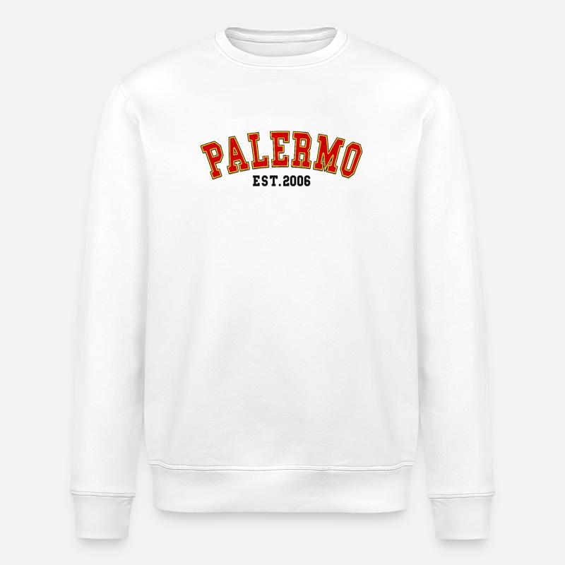 Palermo Est 2006 - Stanley/Stella ROLLER Unisex Organic Sweatshirt - white