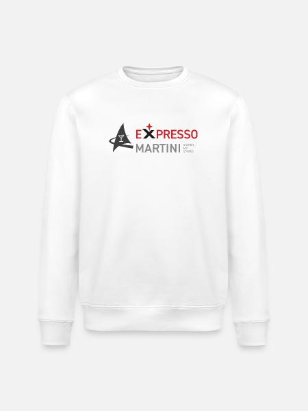 EXPRESSO Martini - Sweat bio ROLLER Stanley/Stella Unisexe - blanc