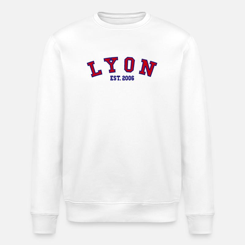 Lyon Fondée en 2006 - Sweat bio ROLLER Stanley/Stella Unisexe - blanc