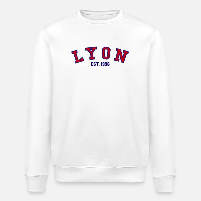 Lyon gegründet 1996 - Stanley/Stella Unisex Bio-Sweatshirt ROLLER - Weiß