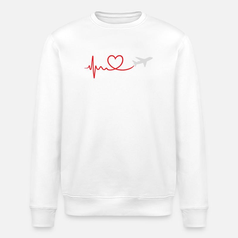 Travel - Stanley/Stella Unisex Bio-Sweatshirt ROLLER - Weiß